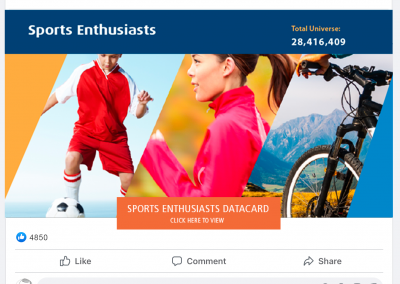 Sports Enthusiasts Social Media Integration