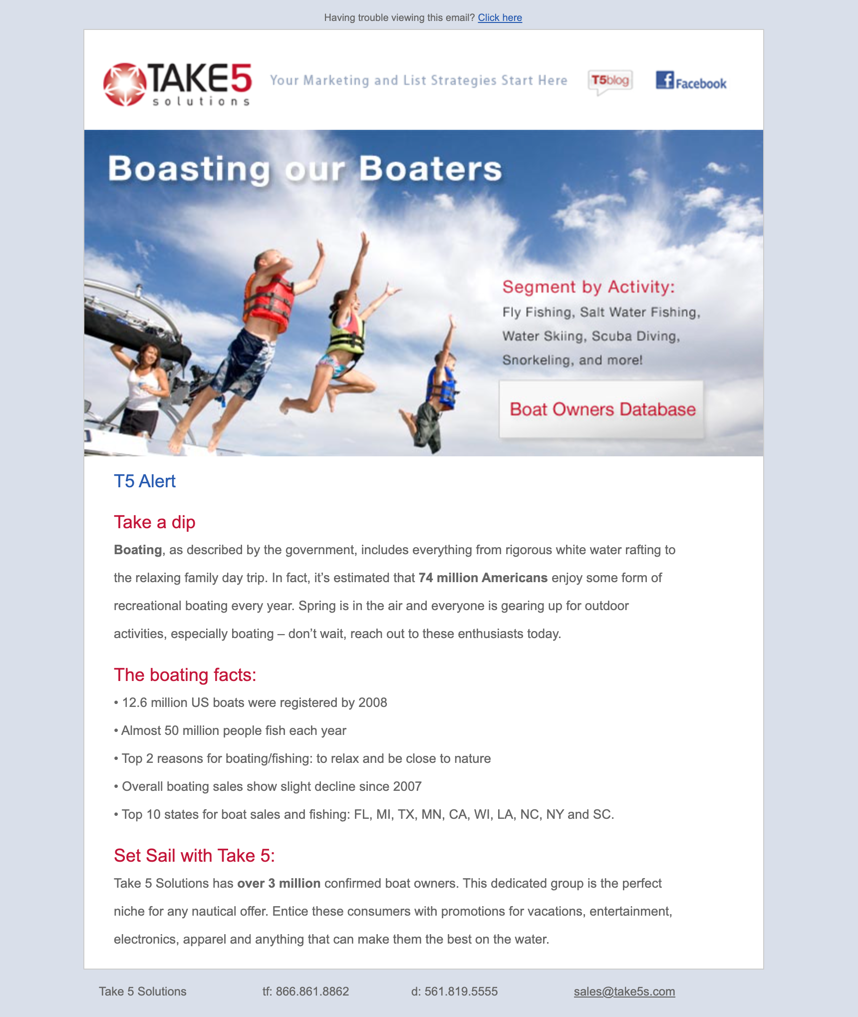 Boaters Email