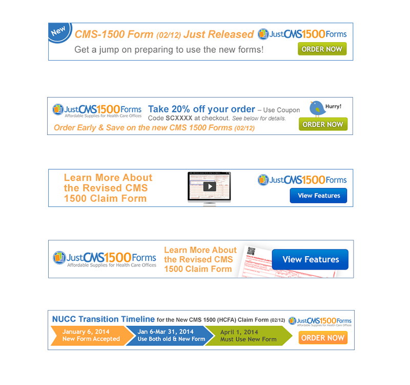 Display Banners – JustCMS1500Forms