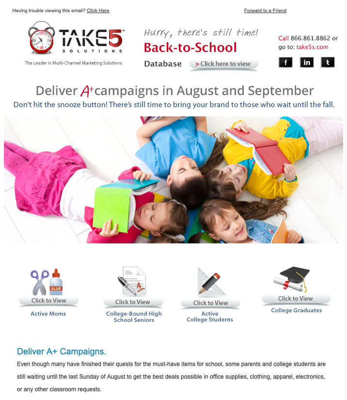 Back-to-School Email Hero Graphic