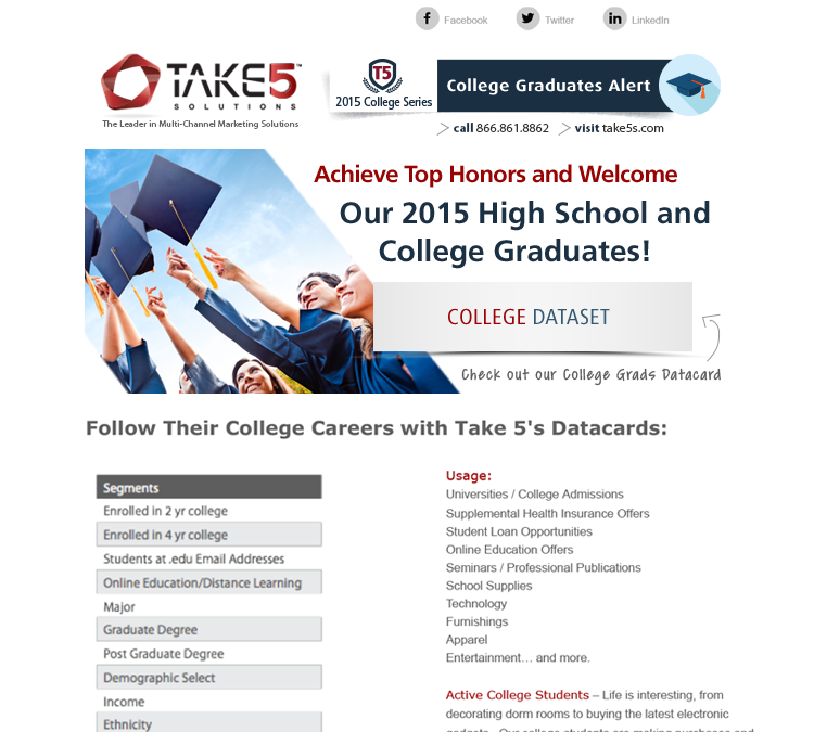 Recent College Grads Newsletter